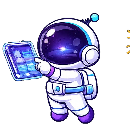 Nebu trabajando con tecnología